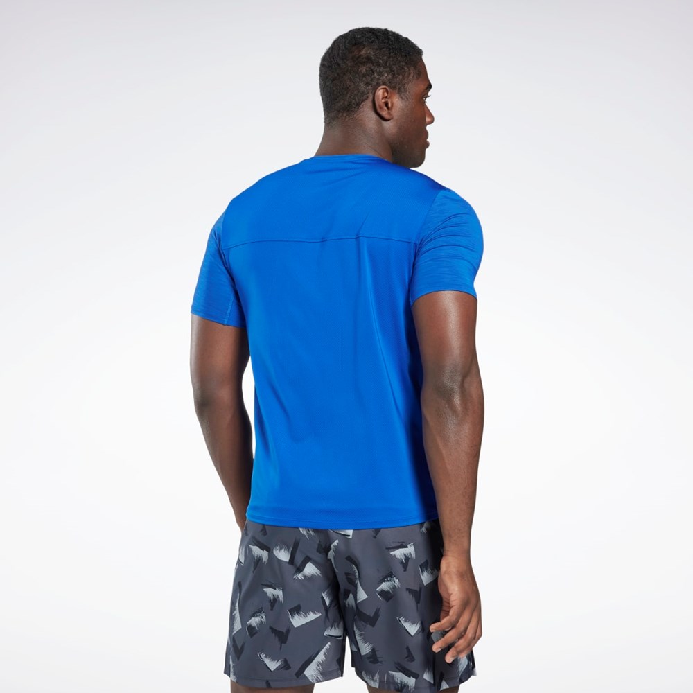 Reebok ACTIVCHILL Athlete T-Shirt Azules | 46YEZWHKM