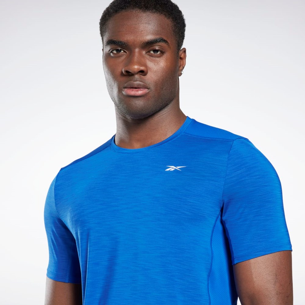 Reebok ACTIVCHILL Athlete T-Shirt Azules | 46YEZWHKM