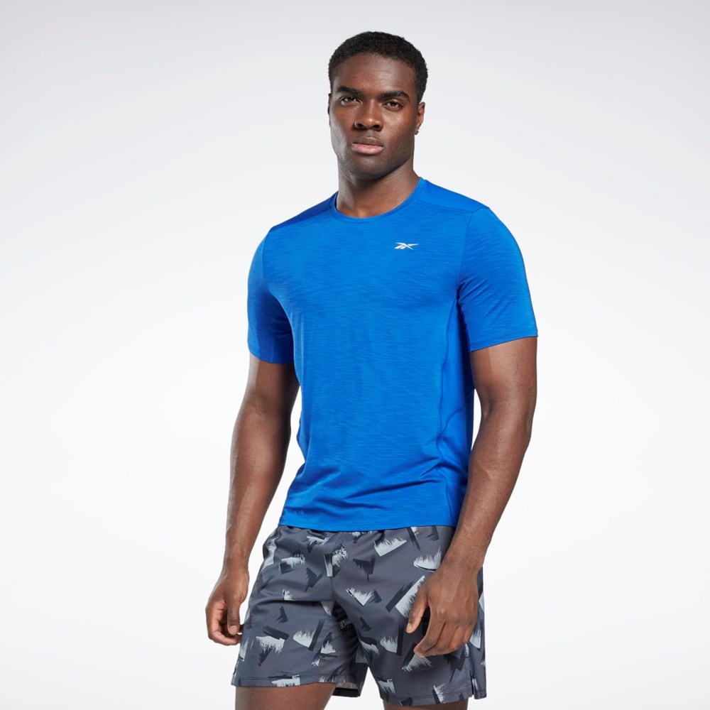 Reebok ACTIVCHILL Athlete T-Shirt Azules | 46YEZWHKM