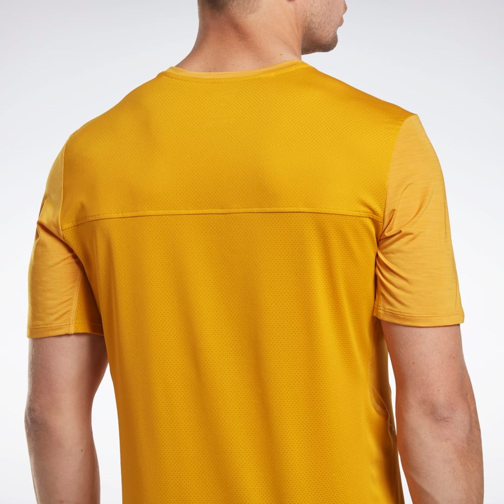 Reebok ACTIVCHILL Athlete T-Shirt Bright Ochre | 20SGMVAFQ