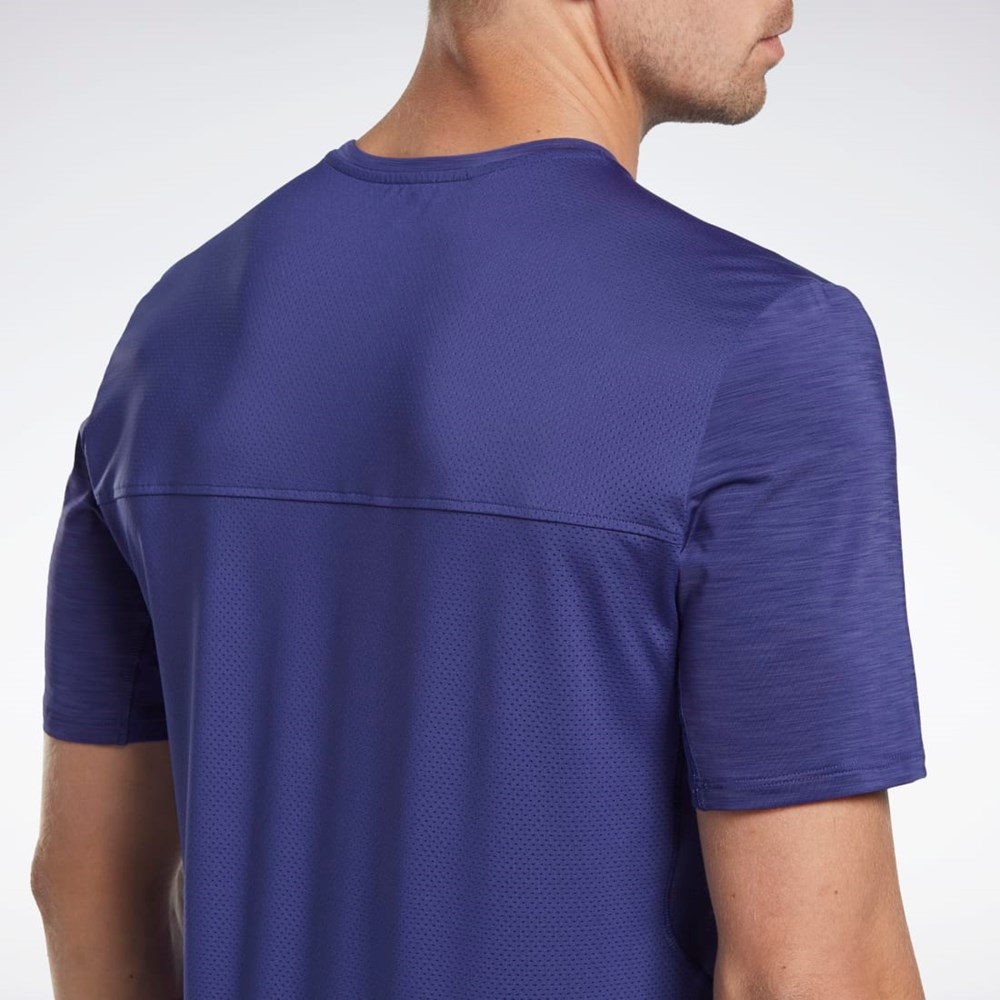 Reebok ACTIVCHILL Athlete T-Shirt Moradas | 62XGWBMDS