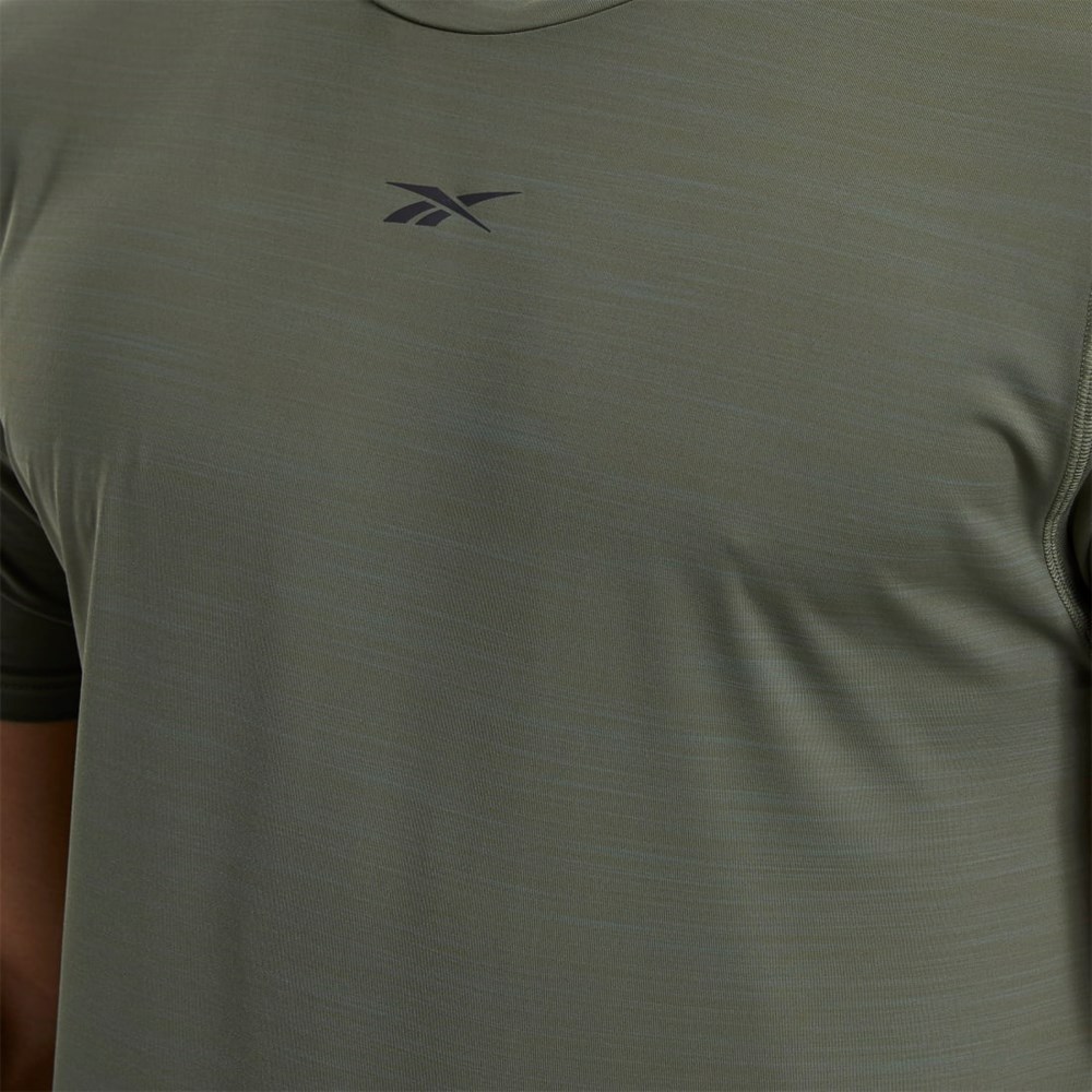 Reebok ACTIVCHILL Move Tee Verde | 83AOXEWTB