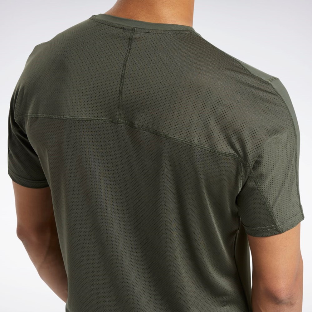 Reebok ACTIVCHILL Move Tee Verde | 83AOXEWTB