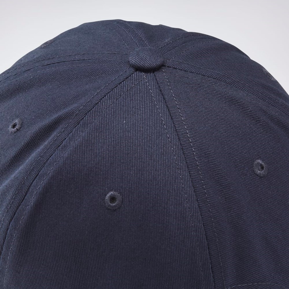 Reebok Active Foundation Badge Hat Azul Marino Blancas | 34ARMSGPE
