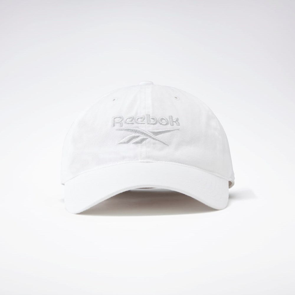 Reebok Active Foundation Badge Hat Blancas | 04TNPRIYH