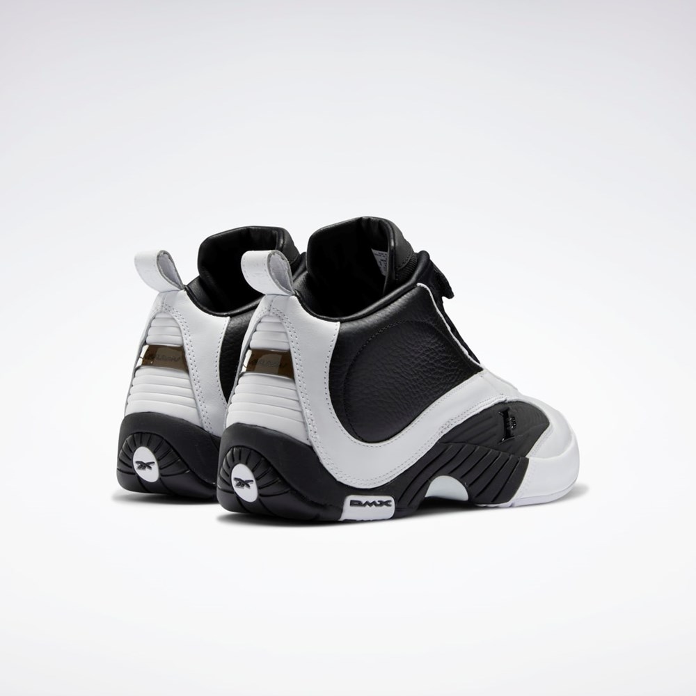 Reebok Answer IV Basketball Shoes Blancas Negras Plateadas | 62CHBFRWG