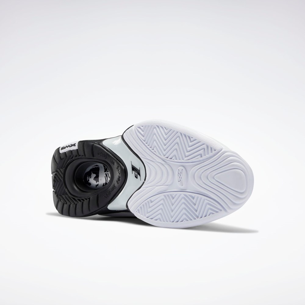 Reebok Answer IV Basketball Shoes Blancas Negras Plateadas | 62CHBFRWG