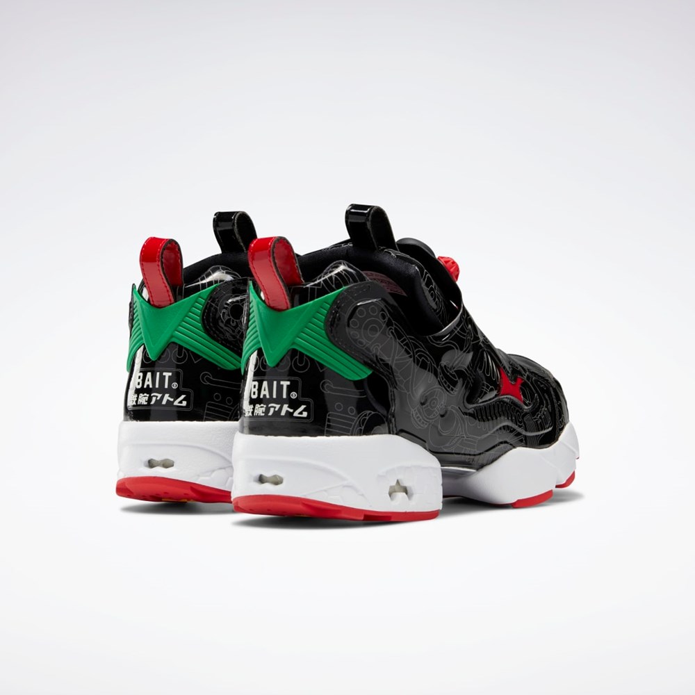 Reebok BAIT X Astro Boy Instapump Fury Negras Blancas Verde | 06NKTJBYV