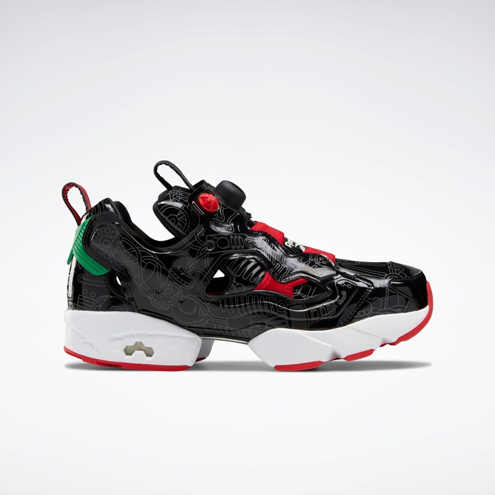 Reebok BAIT X Astro Boy Instapump Fury Negras Blancas Verde | 06NKTJBYV