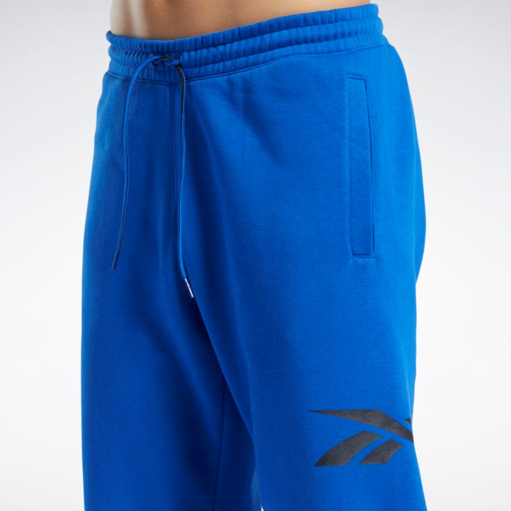 Reebok Basketball Vector Fleece Joggers Azules | 32NIKEGMT