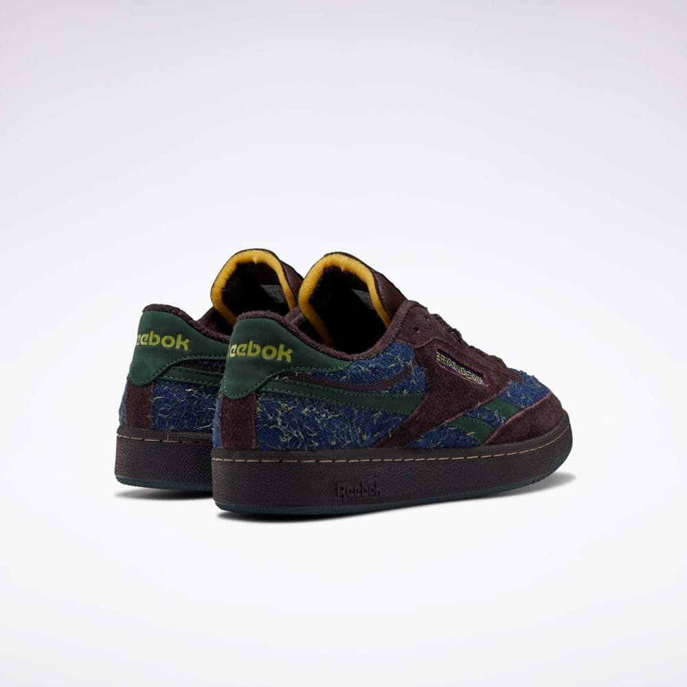Reebok Braindead Club C Revenge Shoes Moradas Verde Menta Azules | 24PFAWVCU