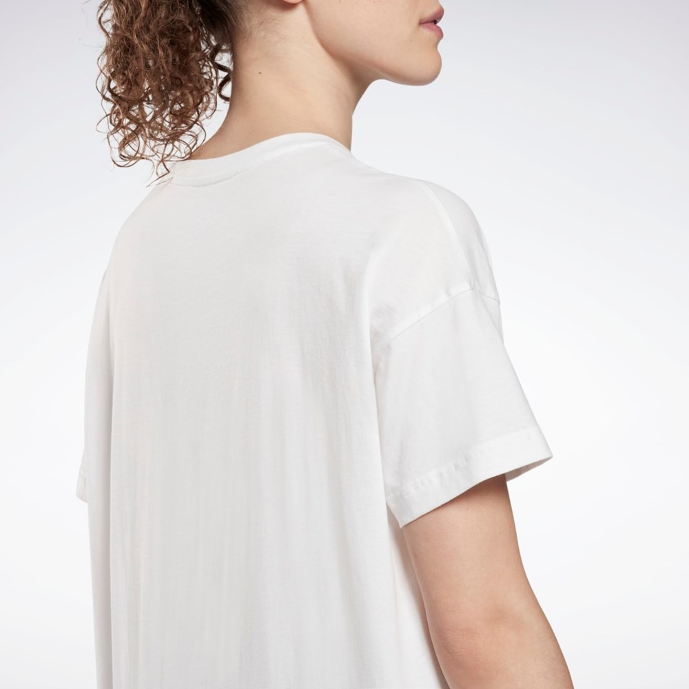 Reebok Brand T-Shirt Blancas | 56UVCGBJQ