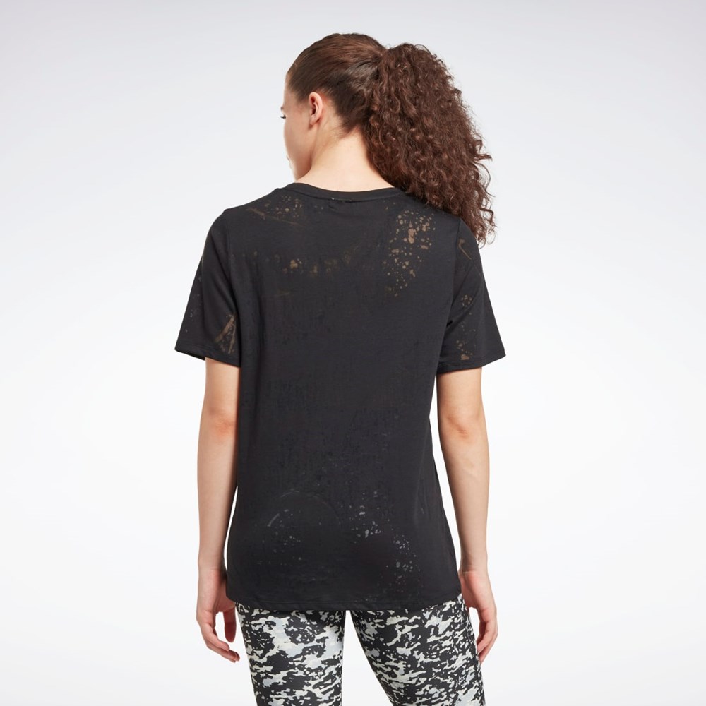 Reebok Burnout T-Shirt Negras | 92NVWSZGP