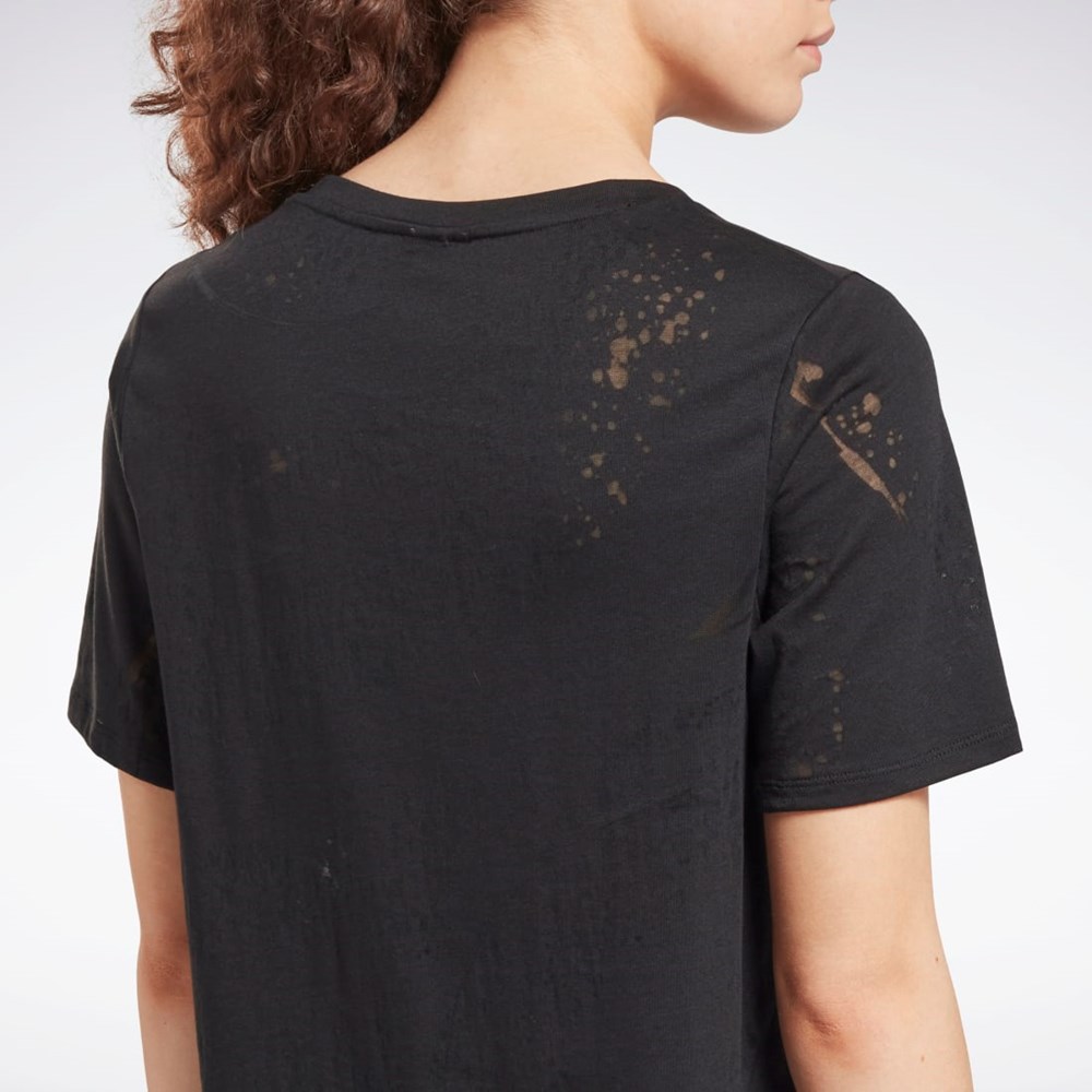 Reebok Burnout T-Shirt Negras | 92NVWSZGP