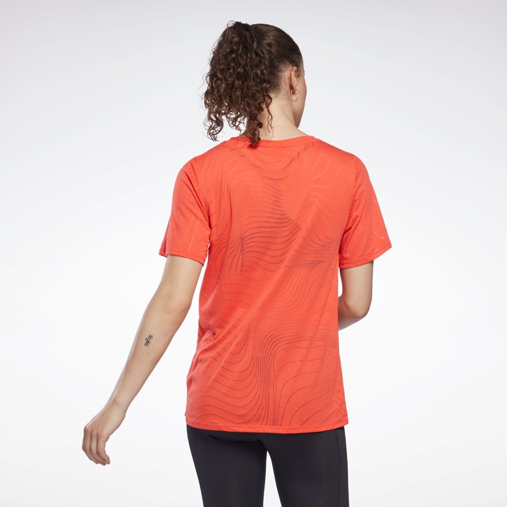 Reebok Burnout T-Shirt Rojas | 26HFYBDJO