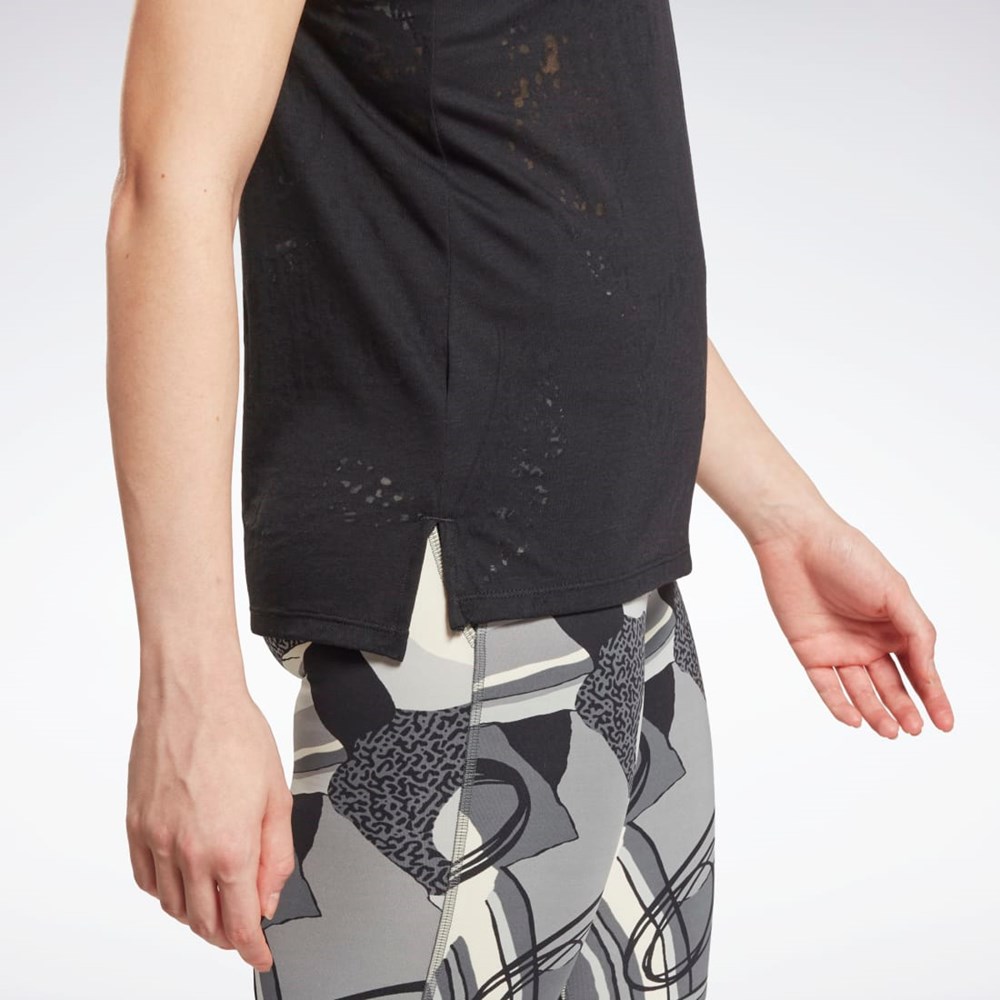 Reebok Burnout Tank Top Negras | 16QWEYKVS
