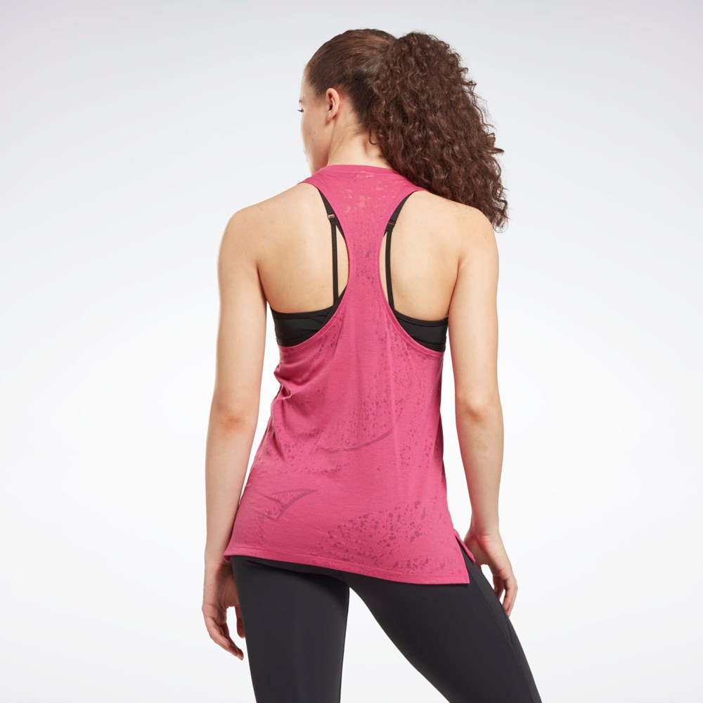 Reebok Burnout Tank Top Rosas | 63DICXKMH