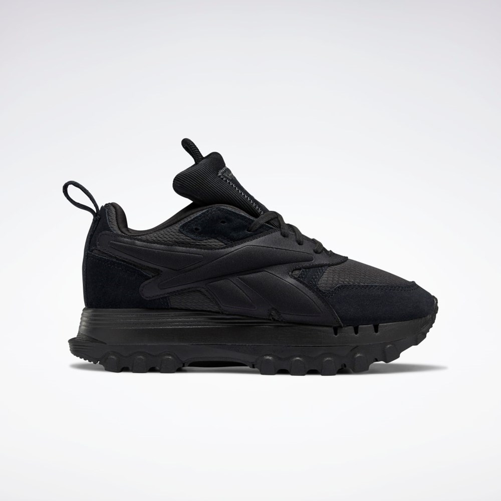 Reebok Cardi B Classic Leather V2 Shoes Negras Negras Negras | 13SBNEWRC