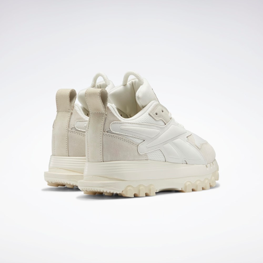 Reebok Cardi B Classic Leather V2 Shoes Chalk / Chalk / Alabaster | 19BOSKXMJ