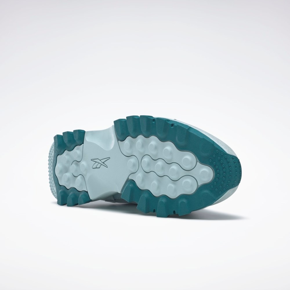 Reebok Cardi B Classic Leather V2 Shoes Azules Azules | 34QAHFOLZ