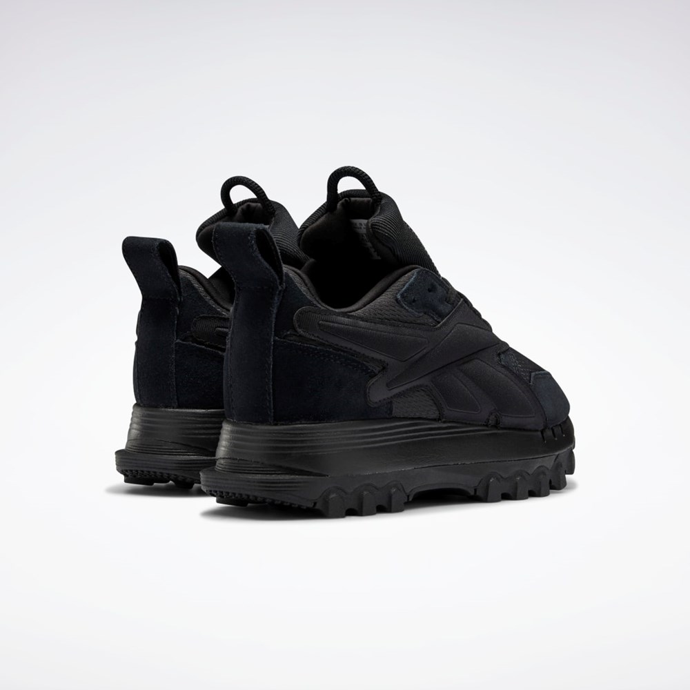 Reebok Cardi B Classic Leather V2 Shoes Negras Negras Negras | 79JZFKNSW