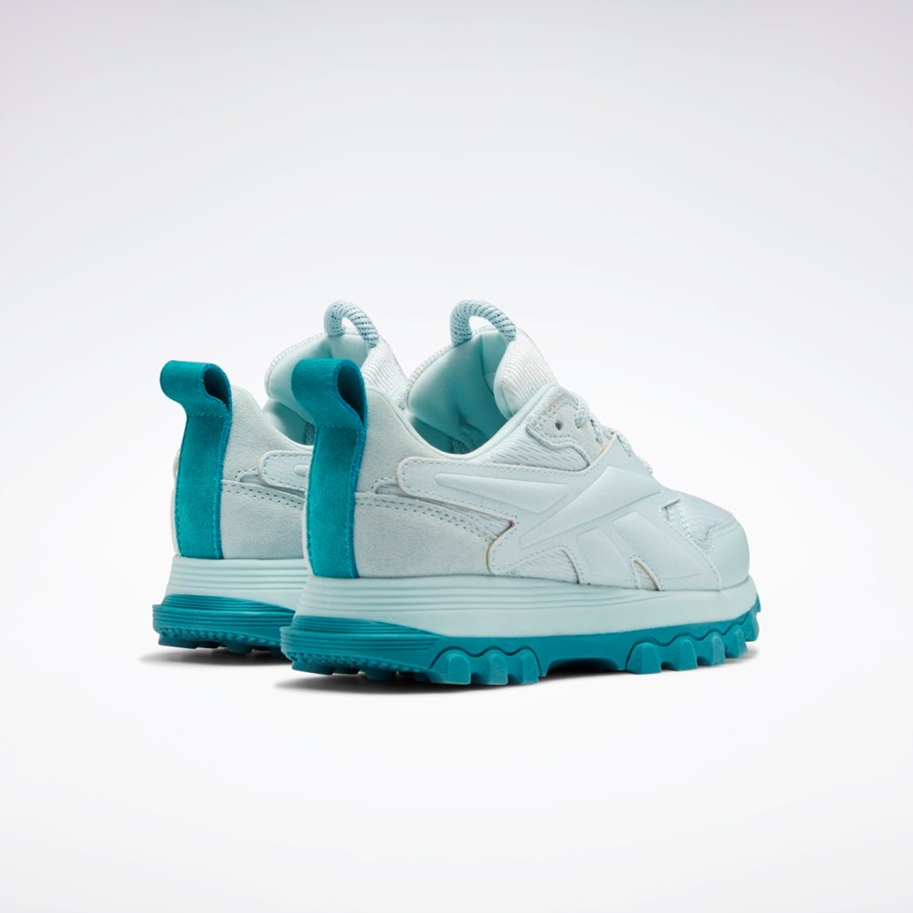 Reebok Cardi B Classic Leather V2 Shoes - Preschool Azules Azules | 93JWCNBXY