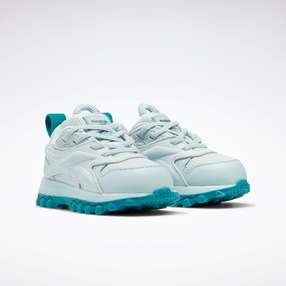 Reebok Cardi B Classic Leather V2 Shoes - Toddler Azules Azules | 94EWUQPKI