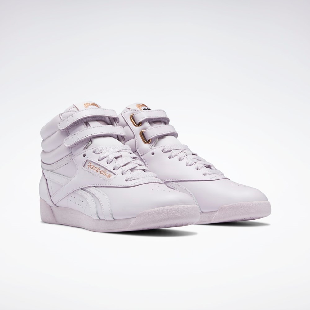 Reebok Cardi B Freestyle Hi Shoes Blancas | 38LYRSDTE