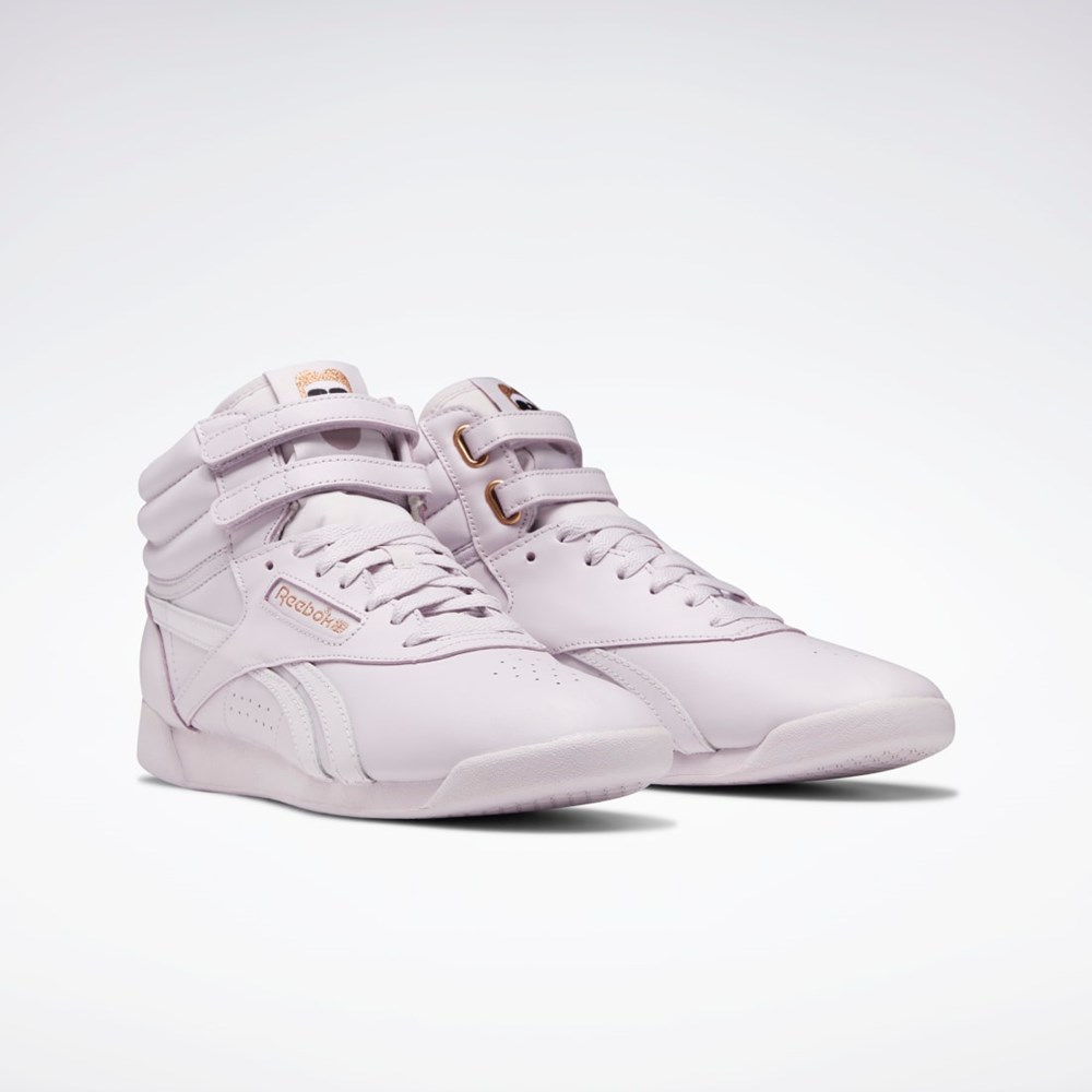 Reebok Cardi B Freestyle Hi Shoes Blancas | 51GIZOBED