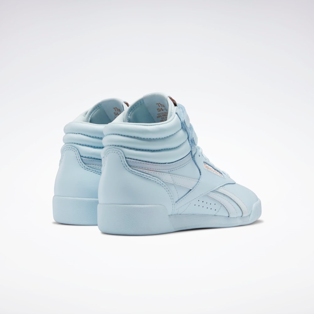 Reebok Cardi B Freestyle Hi Shoes - Grade School Azules Azules Azules | 16HLXUVYD