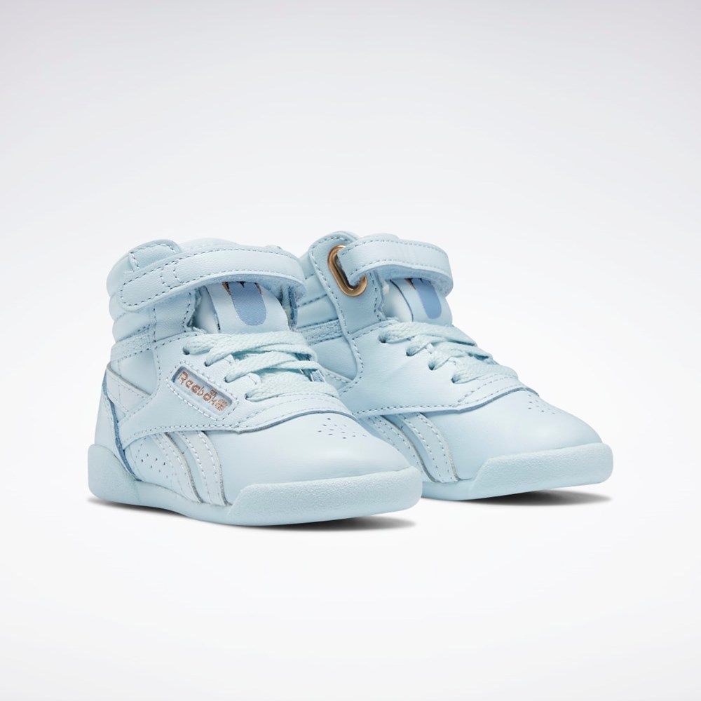 Reebok Cardi B Freestyle Hi Shoes - Toddler Azules Azules Azules | 28MCGOFHJ