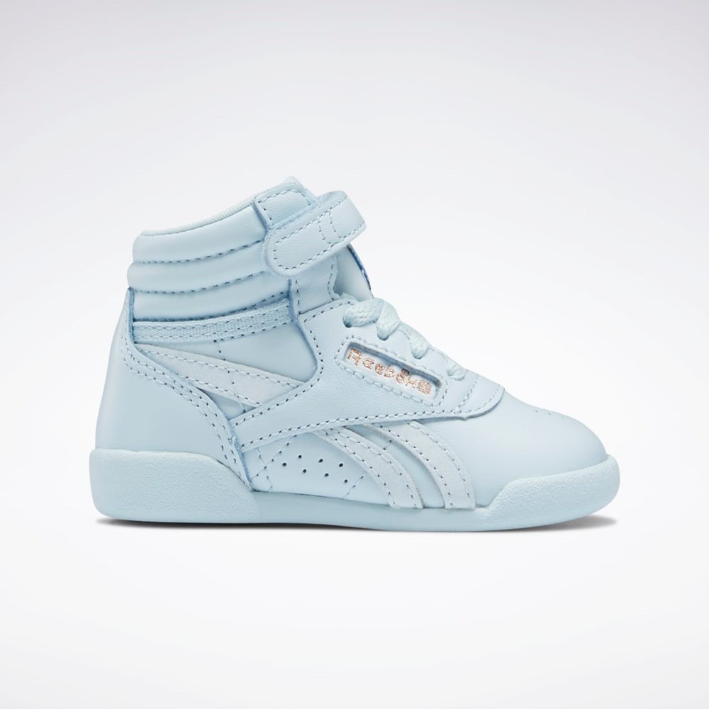 Reebok Cardi B Freestyle Hi Shoes - Toddler Azules Azules Azules | 28MCGOFHJ