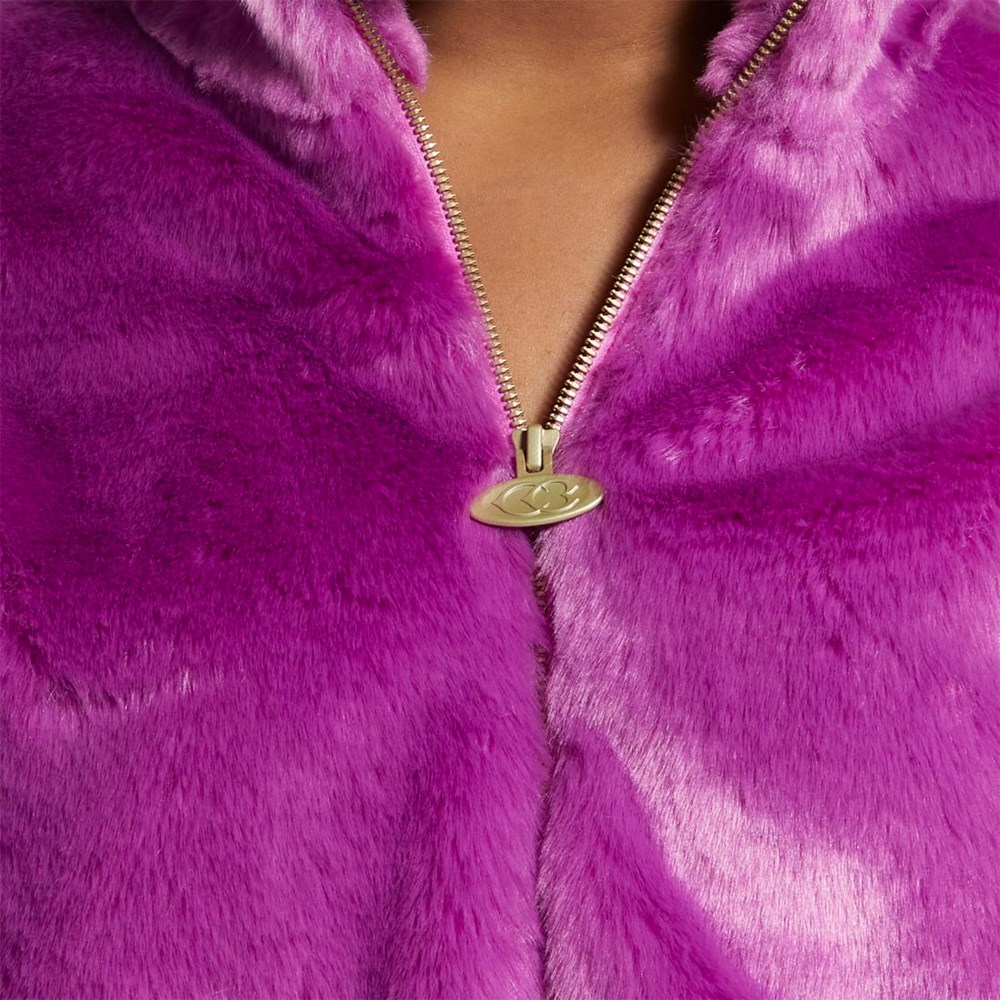 Reebok Cardi B Fur Ombre Jacket (Unisex) Ultraberry | 10LVZWERP