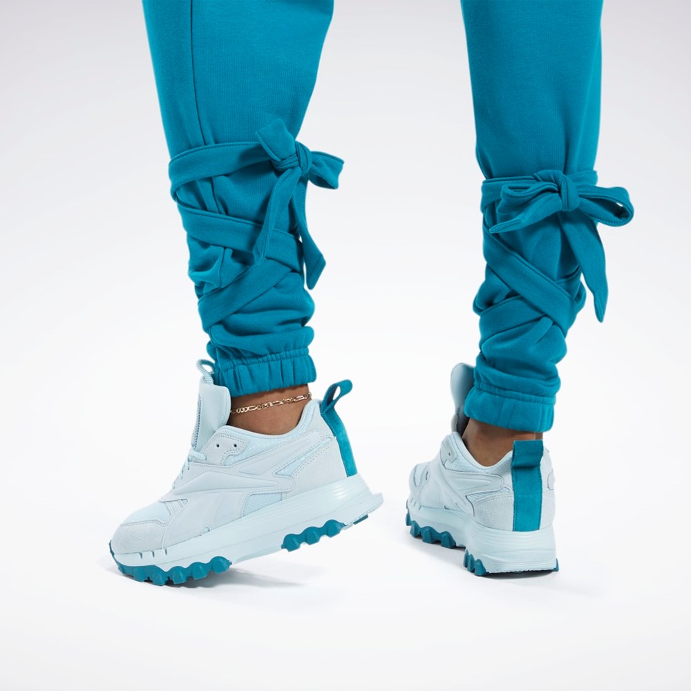 Reebok Cardi B Knit Pants Seaport Teal | 27UXJRGNF