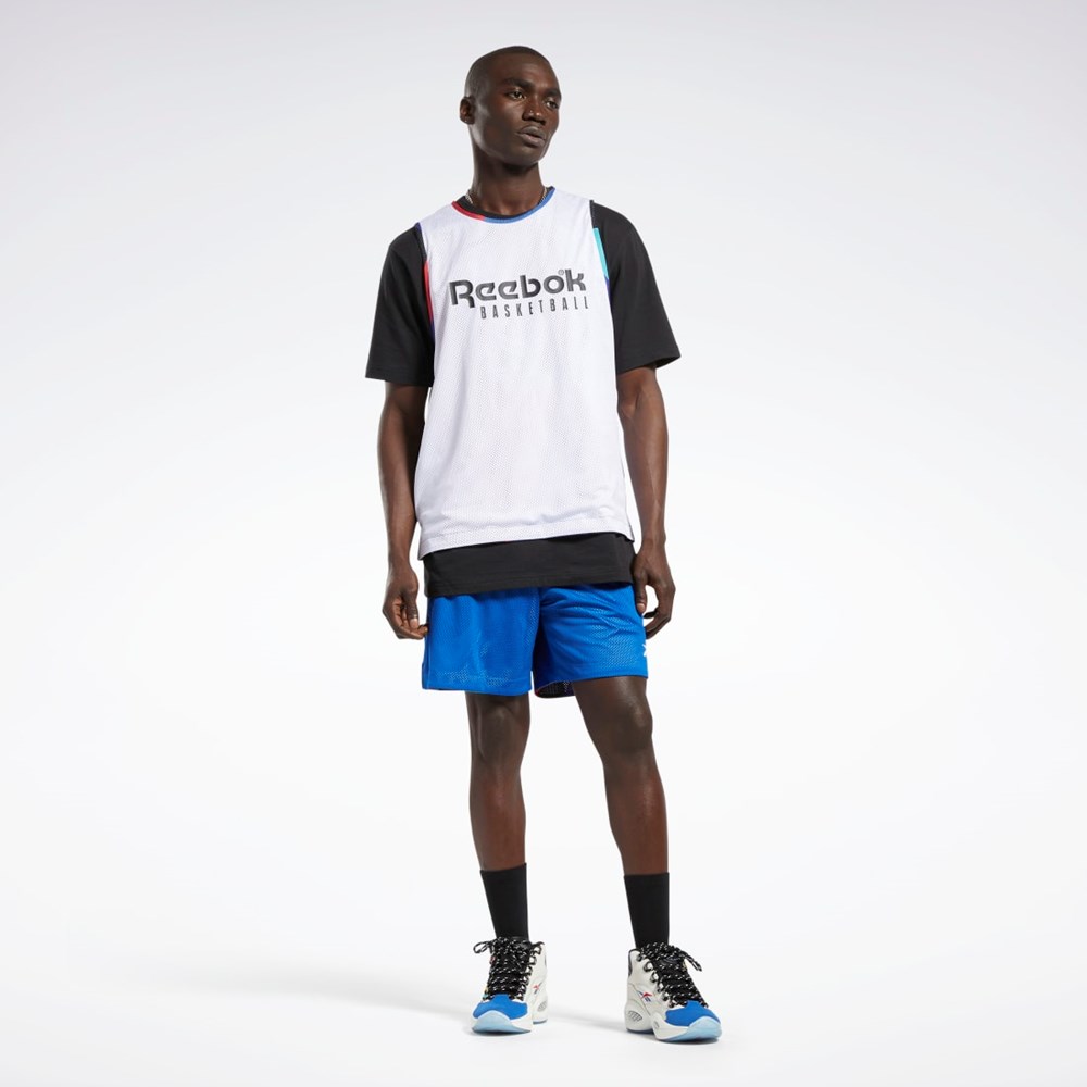 Reebok City League Reversible Mesh Jersey Azules | 51LWGDAYE