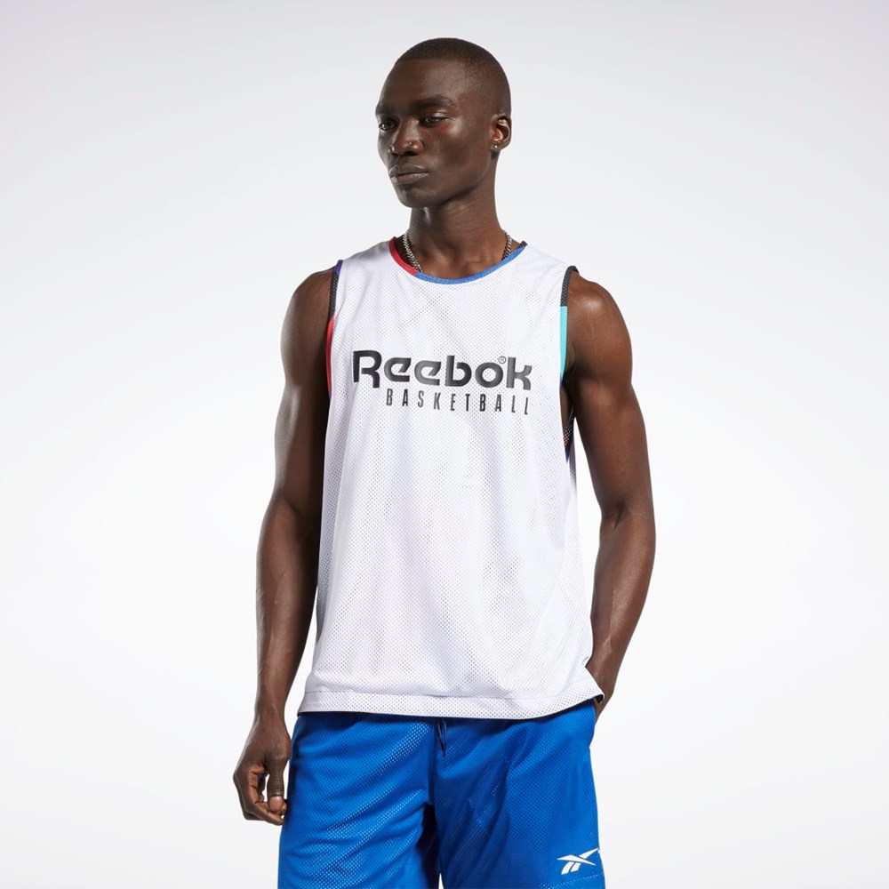Reebok City League Reversible Mesh Jersey Azules | 51LWGDAYE