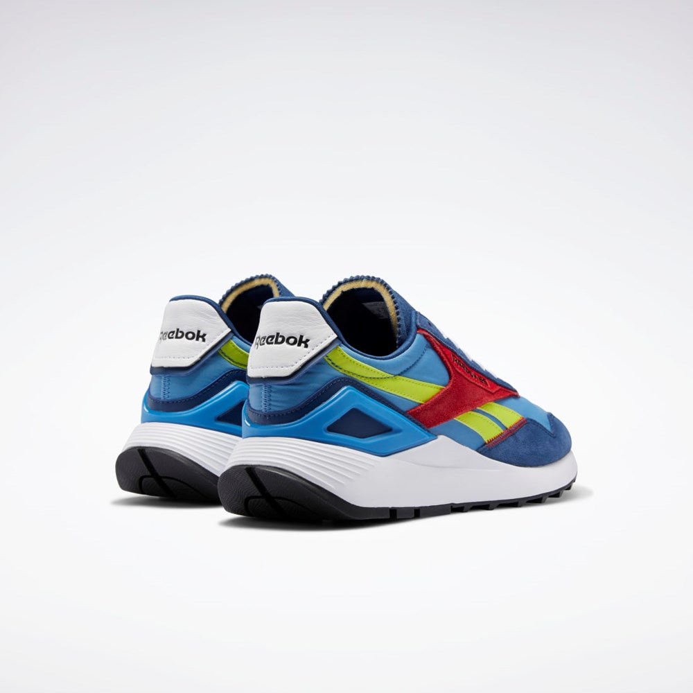 Reebok Classic Leather Legacy AZ Shoes Azules Amarillo Azules | 30DZUJSMI