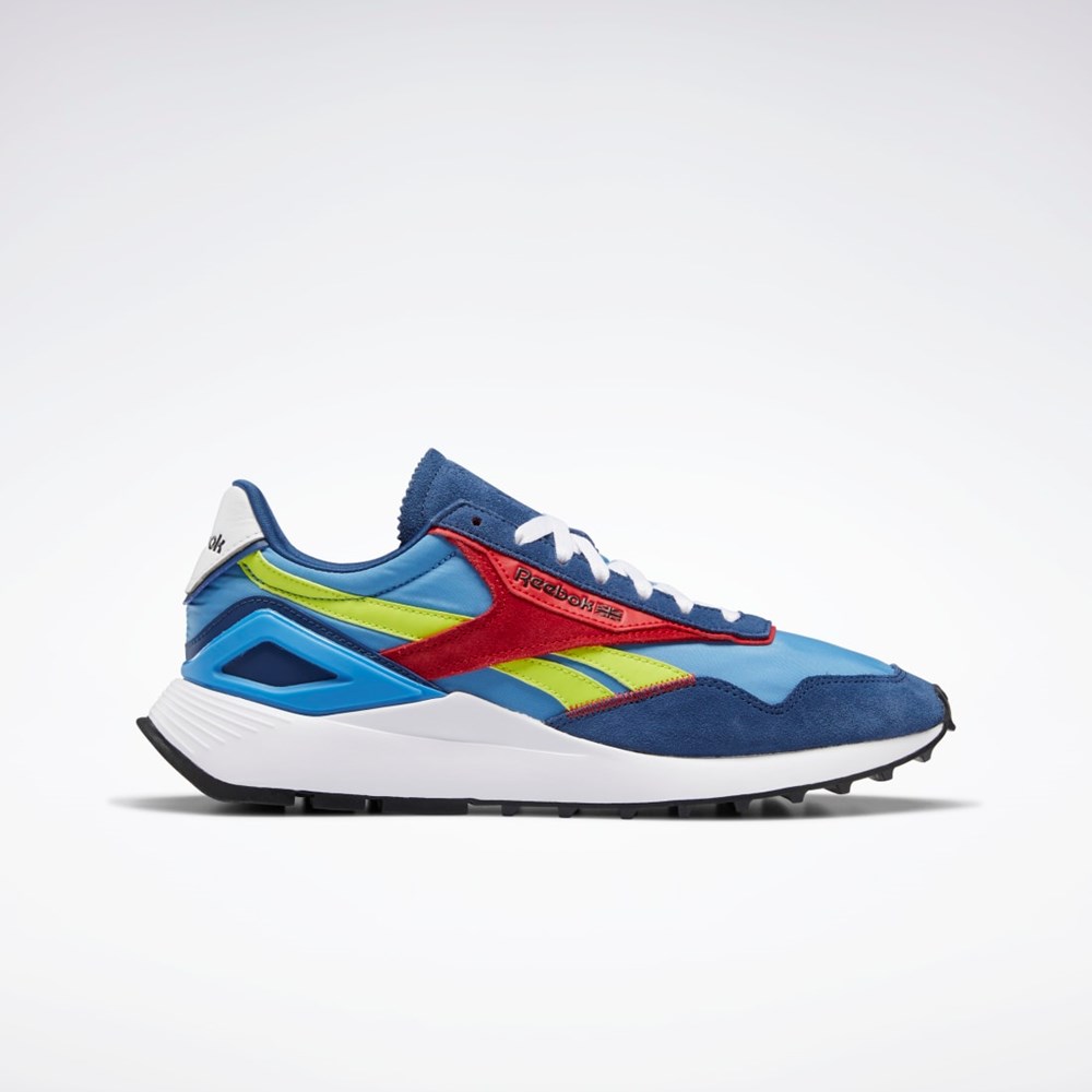 Reebok Classic Leather Legacy AZ Shoes Azules Amarillo Azules | 30DZUJSMI