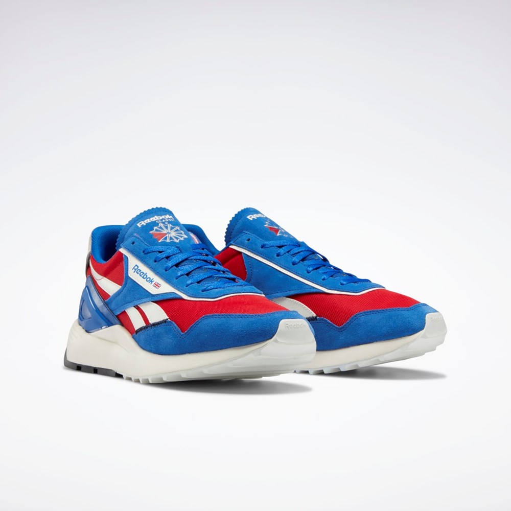Reebok Classic Leather Legacy AZ Shoes Azules Rojas | 32ZVFHODK