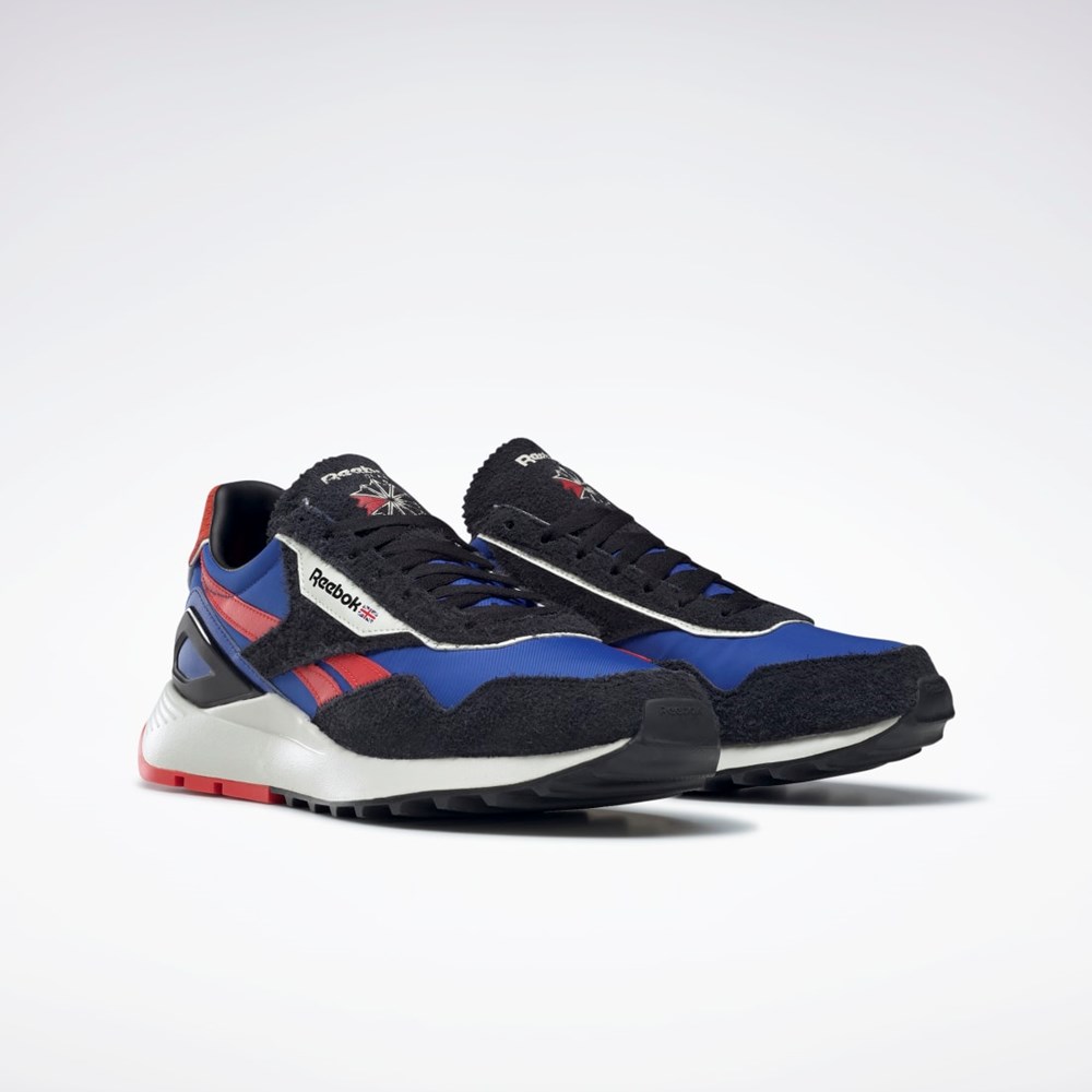 Reebok Classic Leather Legacy AZ Shoes Azules Rojas Negras | 39OZTJXVY