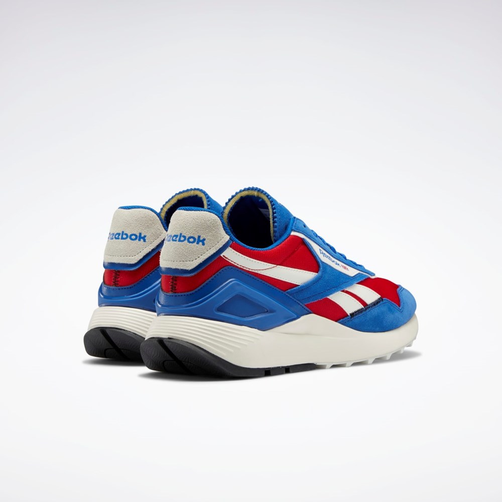 Reebok Classic Leather Legacy AZ Shoes Azules Rojas | 43ZNELKWX