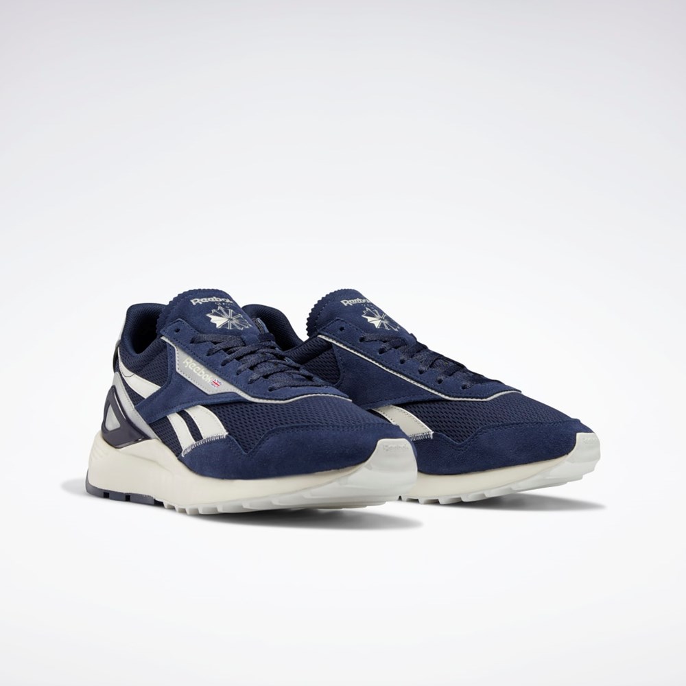 Reebok Classic Leather Legacy AZ Shoes Azul Marino Gris | 48BEJXMNY