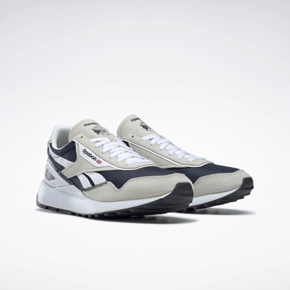 Reebok Classic Leather Legacy AZ Shoes Azul Marino Blancas | 79EONCLSX