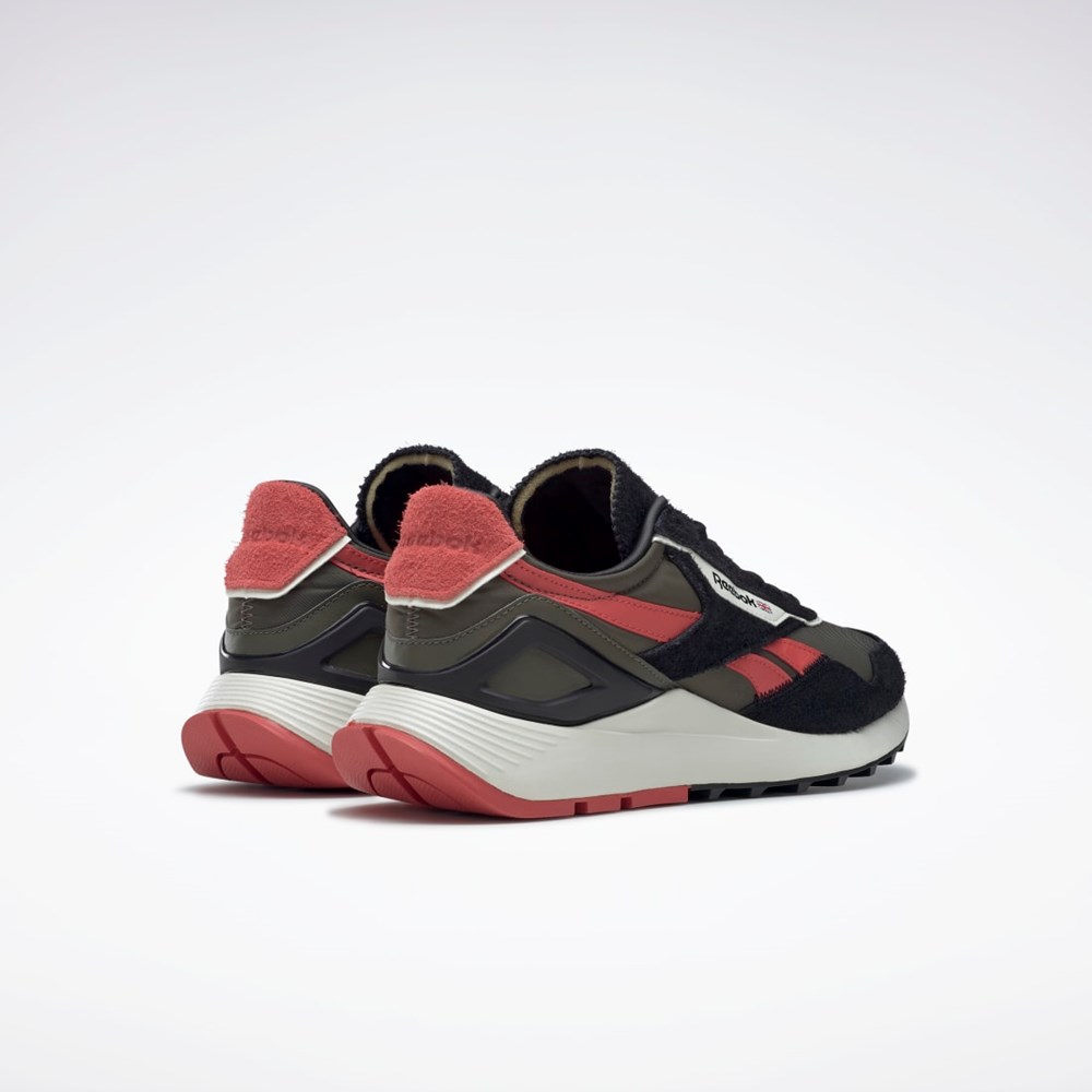 Reebok Classic Leather Legacy AZ Shoes Verde Negras | 73RVOIYZX