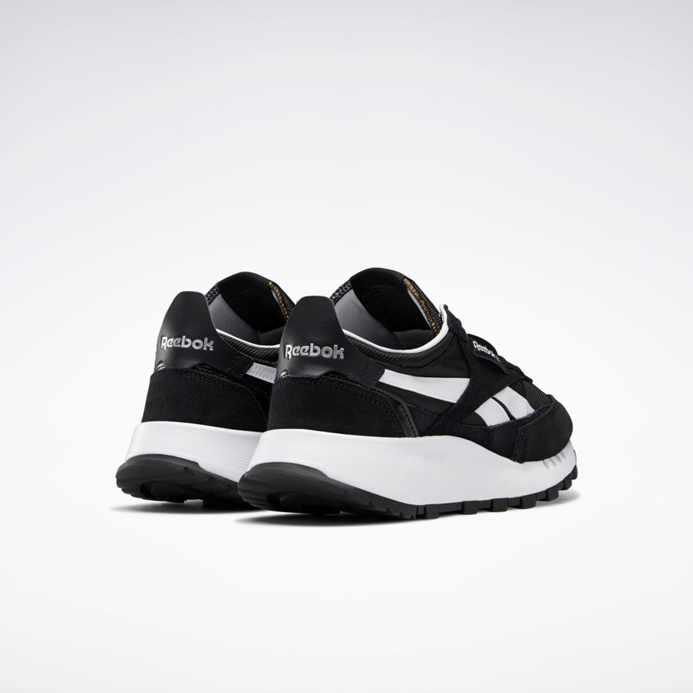 Reebok Classic Leather Legacy Shoes Negras Gris Rojas | 75ROGXSQC