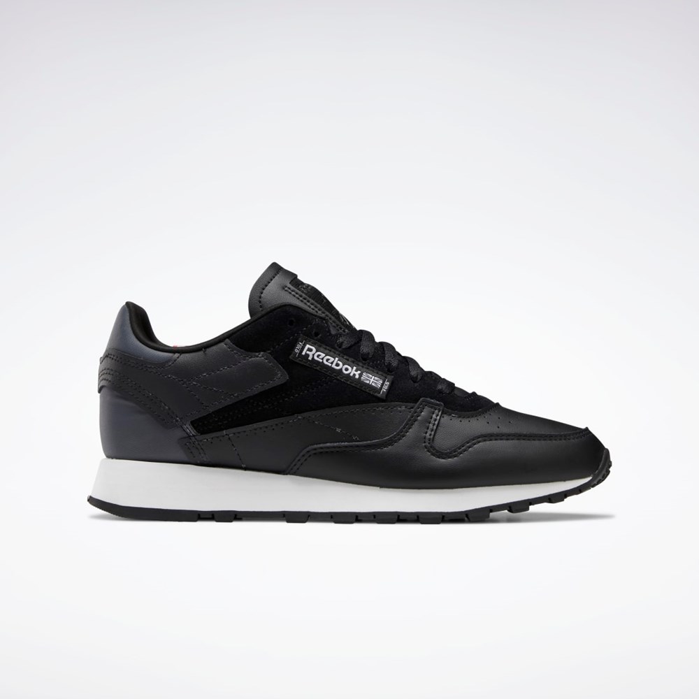 Reebok Classic Leather Make It Yours Shoes Negras Gris Blancas | 26WKMOALT