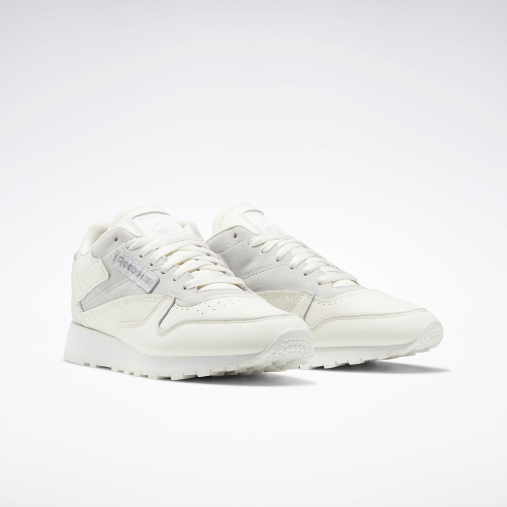 Reebok Classic Leather Make It Yours Shoes Gris Blancas | 38INGHMRT