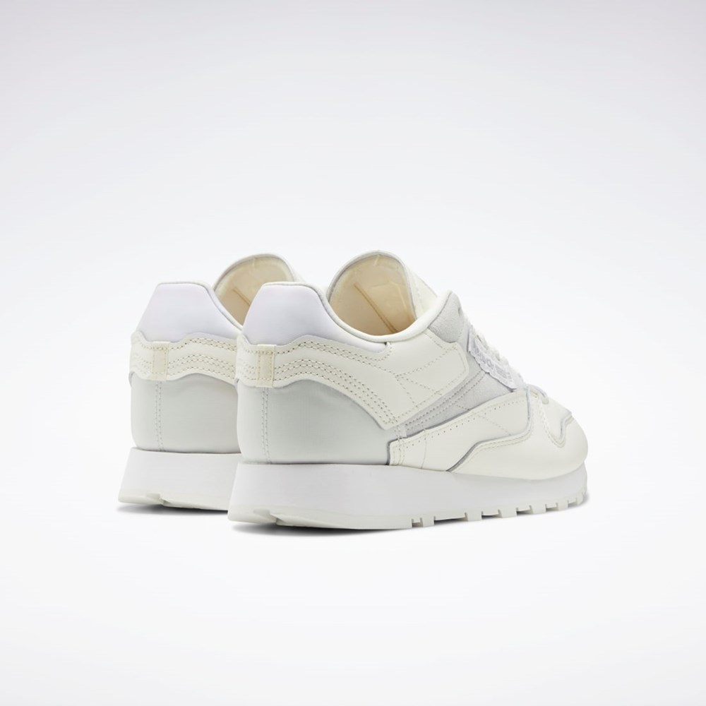 Reebok Classic Leather Make It Yours Shoes Gris Blancas | 38INGHMRT