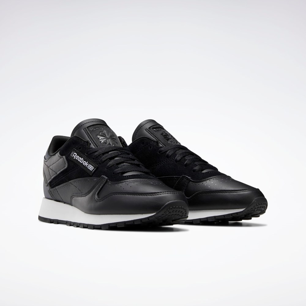 Reebok Classic Leather Make It Yours Shoes Negras Gris Blancas | 91LFYTJWX