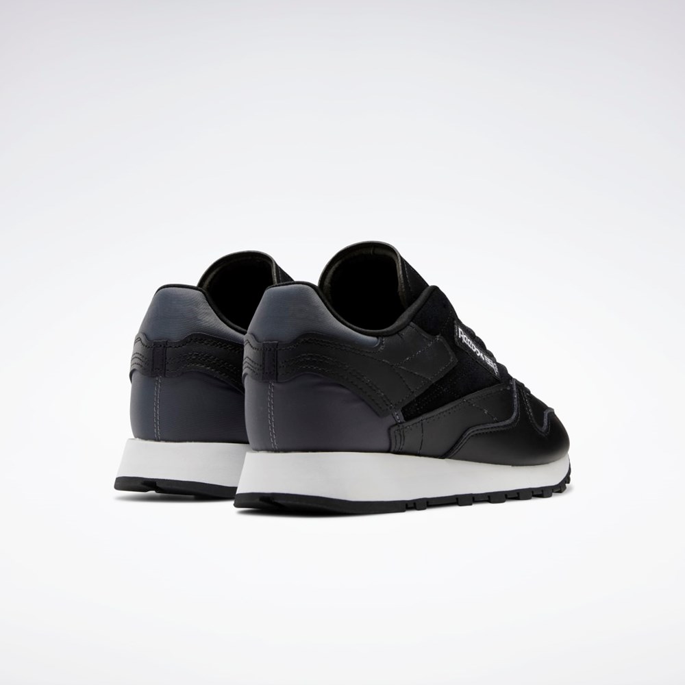 Reebok Classic Leather Make It Yours Shoes Negras Gris Blancas | 91LFYTJWX